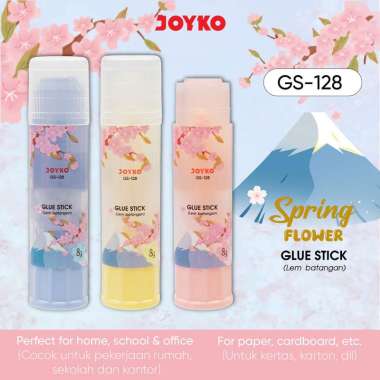 Glue Stick Lem Batang Joyko GS-128 8gr Sakura Flower