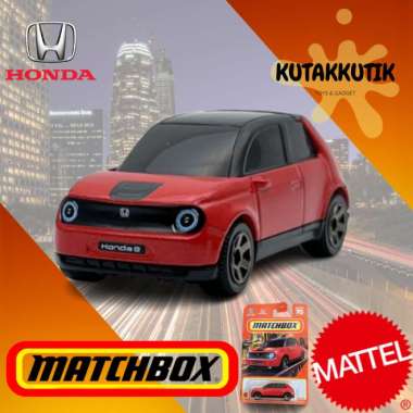 Matchbox Mobil Mini Listrik 2020 Honda E Merah Honda Edition