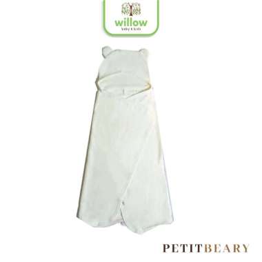Handuk Anak - Petitbeary Kids Hooded Towel Butter