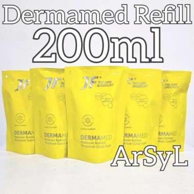 JF Sulfur Dermamed Sabun Mandi Cair Refill 200ml