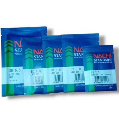 NACHI 2.5 - 3 - 3.5 - 4 - 5 MM MATA BOR MATABOR BESI HSS 3 mm