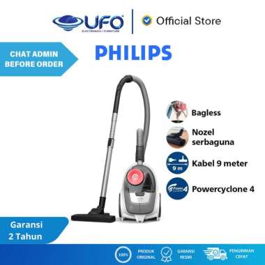PHILIPS XB2142/09 VACUUM CLEANER 2000 SERIES PENYEDOT DEBU TANPA KANTONG