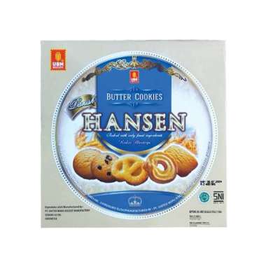 HANSEN BUTTER COOKIES TIN 405 GR