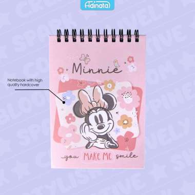 Minnie A6 Memo Spiral Notebook 2501-4301 - Adinata / Buku Catatan / Memo