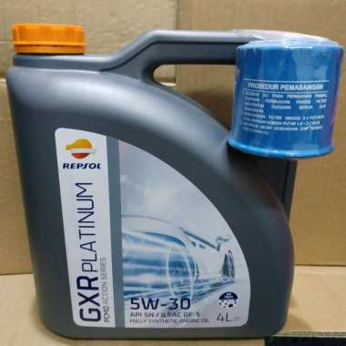 Filter Oli Confero Cortez 1500cc & Oli Repsol 5w-30 4L Fullsyn #Promo
