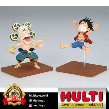 ONE PIECE WCF LOG MONKEY D LUFFY & ENEL 89838