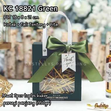 Kotak Box KC14816 KC18821 Kue Kering Cookies Hampers Souvenir Hadiah Gift Natal Imlek Lebaran Weddin