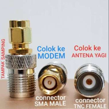 CONNECTOR TNC ke SMA