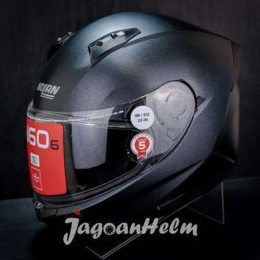 NOLAN HELM N606 SPECIAL #009 | BLACK GRAPHITE | N60-6 DOUBLE VISOR L