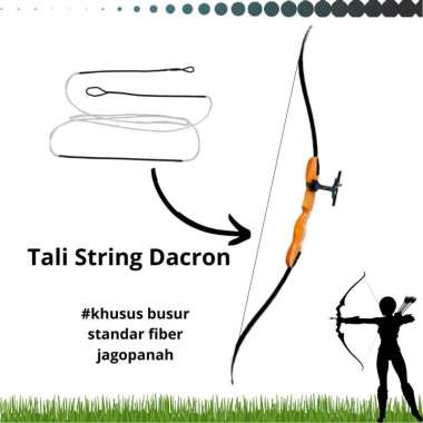Tali String Dacron Busur Fiber
