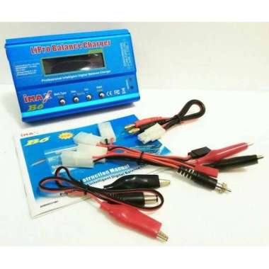 charger baterai LiIon, LiPo,Life,NiMh,NiCd charger baterai RC drone imaxB6