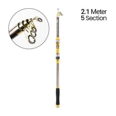 Joran Pancing Antena Portable Carbon Fiber Rod