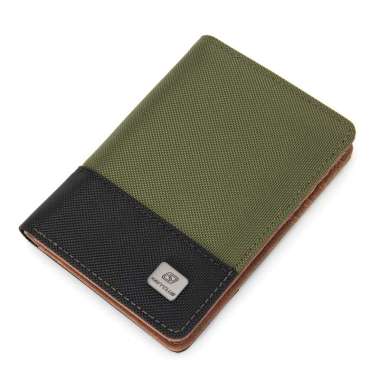 Navy Club Bluton Dompet Pria Kasual - Dompet Lipat Free Box Exclusive Olive