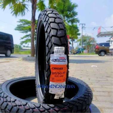Ban Motor CORSA CROSS S size 80/90 R17 - Tubeless Ban Depan SUPRA X 125, REVO X, BLADE 125, JUPITER