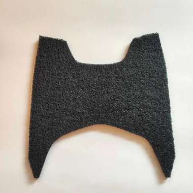 Bordes alas pijakan kaki karpet motor mie bihun Honda beat 2020 2021 Hitam Polos