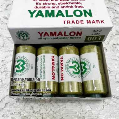 [2/7] 1 LUSIN BENANG JAHIT YAMALON 500 YARD (7 LUSIN = 1 KILO) UNGU MUDA-131