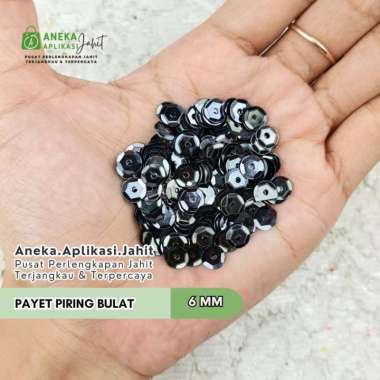 20 GRAM PAYET PIRING BULAT RAMBOCI 6MM SILVER