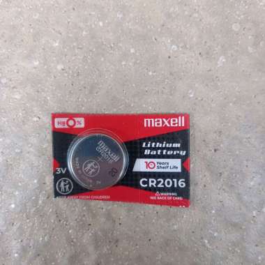 Baterai Maxell Cr2016 Lithium 3v Original Japan - Maxell Battery Cr-2016 3volt
