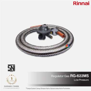 Selang dan Regulator Gas Rinnai RG 622 MS / Rinnai Selang Regulator RG622MS