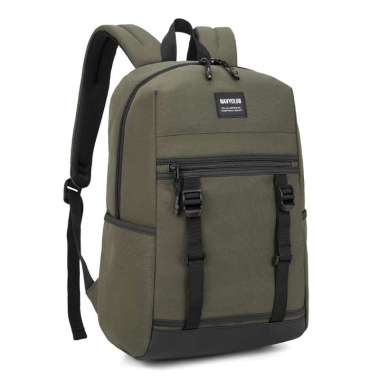 Navy Club Tas Ransel Laptop CFAH - Backpack Daypack Up to 14 Inch Tas Pria Wanita Olive