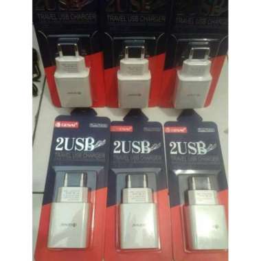 CHARGER GENAI M4000 2USB 2.1AMPERE ORIGINAL