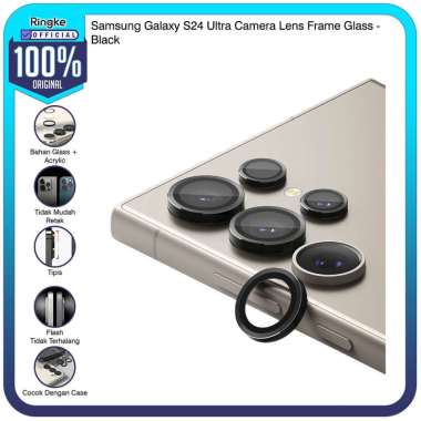 Screen Protector Ringke Samsung S24 Ultra Plus Tempered Glass Privacy S24U-CameraLensFrame