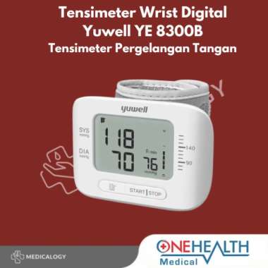 Tensimeter Wrist Digital Yuwell YE 8300B Tensimeter Pergelangan Tangan
