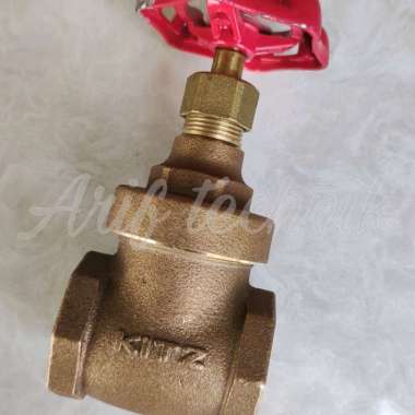 KITZ Bronze Gate Valve 1" 125s 200 Wog / Gate Valve KITZ 1 inch Bronze / Stop Kran kitz 1 inchi