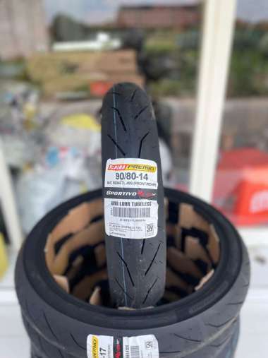 BAN ASPIRA PREMIO SPORTIVO RS01 ( 70/80-17 - 90/80-14 - 90/80-17 - 100/80-17 )TUBELESS SOFT COMPOUND