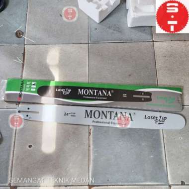 22" SPAREPART GUIDE LASER BAR CHAINSAW GERGAJI BAJA 22 " INCH MONTANA