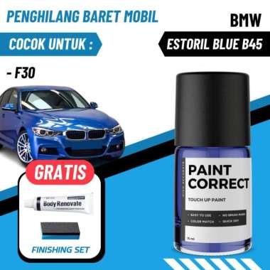 CAT OLES PENGHILANG BARET MOBIL BMW ESTORIL BLUE F30 BIRU B45