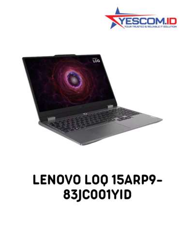 LENOVO LOQ 15ARP9 -83JC001YID (AMD Ryzen 7 7435HS/12GB/512GB/Luna Grey)