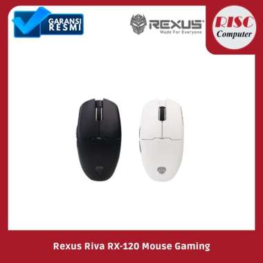 Rexus Riva RX-120 Mouse Gaming Wireless Bluetooth USB Triple Connection