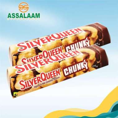 SILVER QUEEN CHUNKY BAR 33GR/P