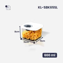 Kanso Living Toples Tempat Penyimpanan Makanan Kedap Udara - Square