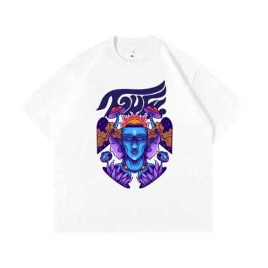 GVFI Oversize T-Shirt Pshycedel 20s White L