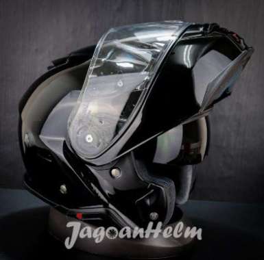 SHOEI HELM NEOTEC II | BLACK GLOSSY | MODULAR PLAIN L