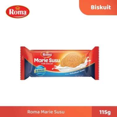 Roma Marie Susu 115 Gram Biskuit Marie Susu pakingbublewrap