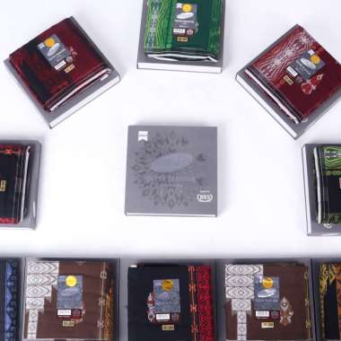 Grosir 10 Pcs Sarung ATLAS Super Premium Silver 970