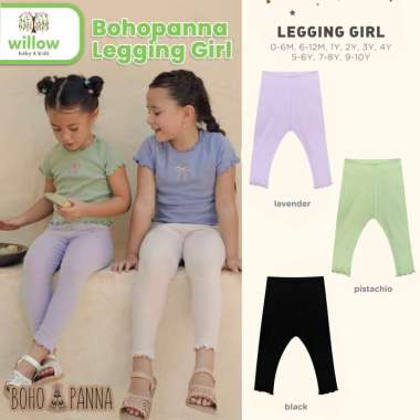 Celana Legging Anak - Bohopanna Legging Girl 4Y Lavender
