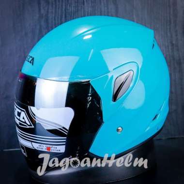 ASCA HELM STRIKE SOLID | GREEN FAZIO | SINGLE VISOR L