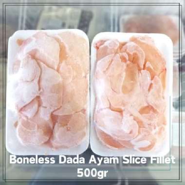 Boneless Dada Ayam Slice Fillet 500gr
