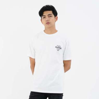 3Second Men's T-Shirt Short Sleeve Regular Fit Cotton Maison OL-C090425 White M