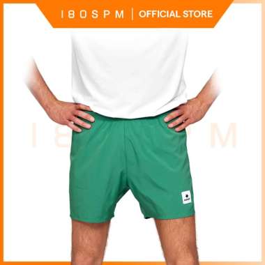 SAYSKY - Men's Pace Shorts 5", Green | Celana Lari Pria S