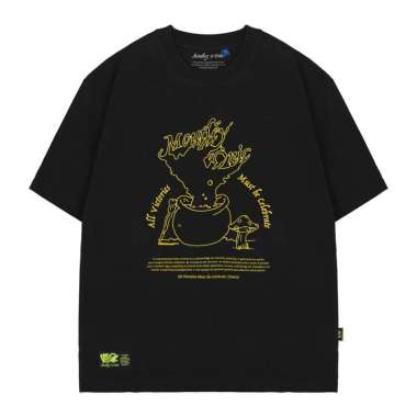 Moutley x Onic - Men's T-Shirt Short Sleeve Oversized Fit Cotton 16s Cheers C060325 White S