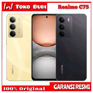 Realme C75 8/256 Garansi Resmi Realme Indonesia C75 8/128 Black