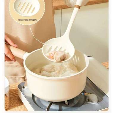 ECOCO Silicone Kitchenware - Spatula Silikon Sutil Silicone Berkualitas Alat Masak Food Grade Silico