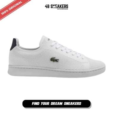 Sepatu Sneakers Pria Lacoste Carnaby Piquee 123 White(45SMA0023042)Ori 40