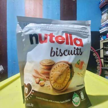 Nutella Biscuit isi 14 pcs (193gr) - Nutella Biskuit Coklat isi 14