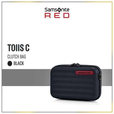 Samsonite Red Label Toiis C Crossbody Clutch Bag - Ink Black
